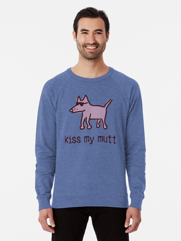 Canvas Tote Bags Kiss My Mutt - Hot Pink