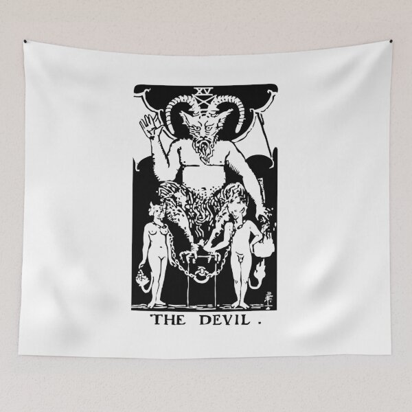 Item preview, The Devil tarot card deck  designed and sold by Michallandsberg.