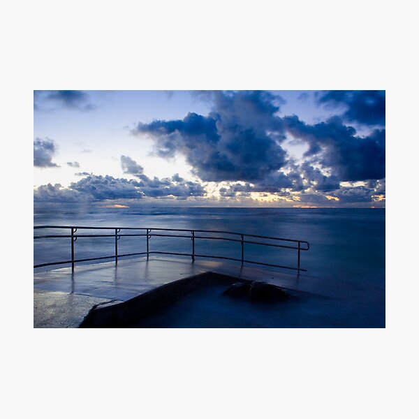 Mettam's Deep Blue Photographic Print