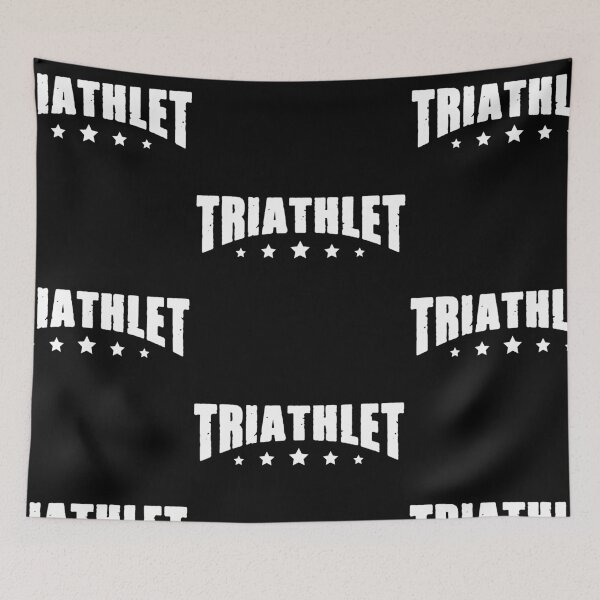 Item preview, Triathlete triathlete runner swimmer cyclist runner sport designed and sold by Mark Sukra.