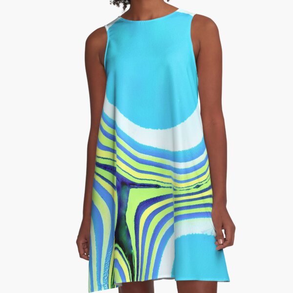 "Bubble Man" A-Line Dress