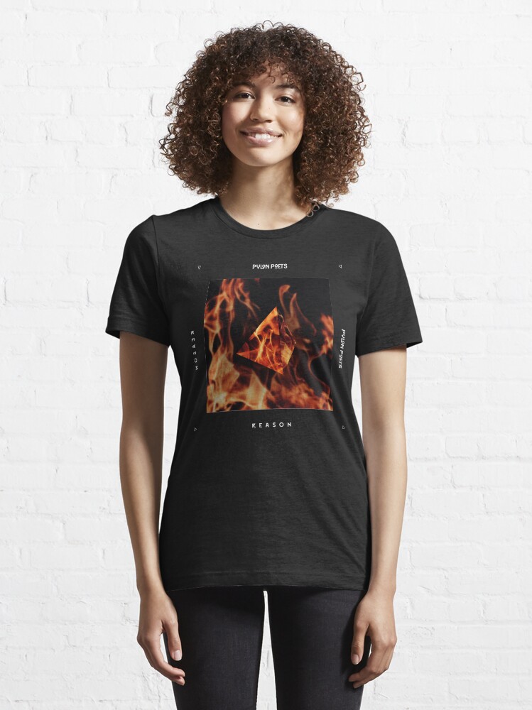 Alternate view of Pylon Poets, Reason Single Artwork Essential T-Shirt