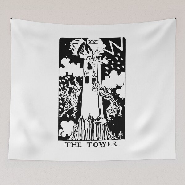 Item preview, The Tower tarot card deck  designed and sold by Michallandsberg.