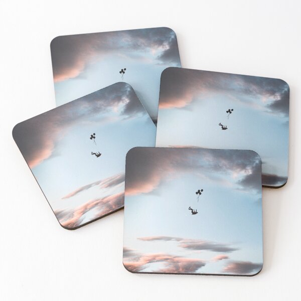 Item preview, Falling Man Balloons Minimalist Digital Art designed and sold by Boritius.