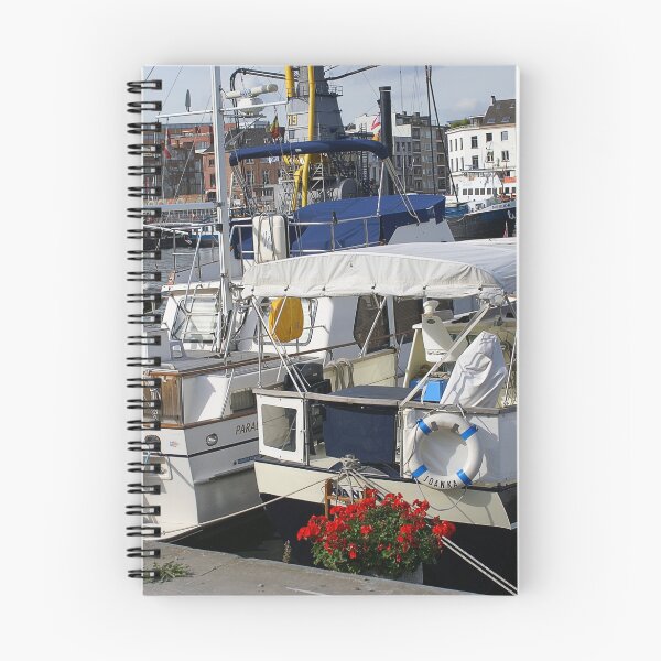 Item preview, Yachts in Antwerp dock designed and sold by Gilberte.