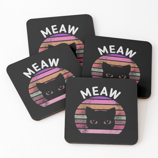 Item preview, Cat vintage - Meaw designed and sold by SaraDarwish.