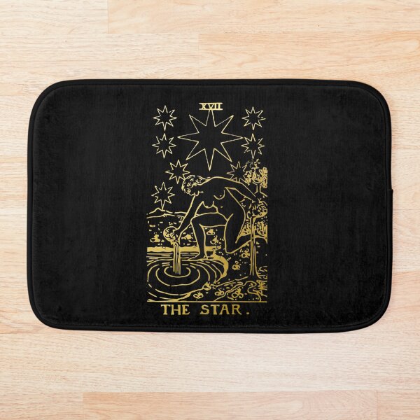 Artikelvorschau, Tarotkarte Das Star Gold Deck entworfen und verkauft von Michallandsberg.
