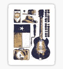 Shakey Graves Poster Sticker