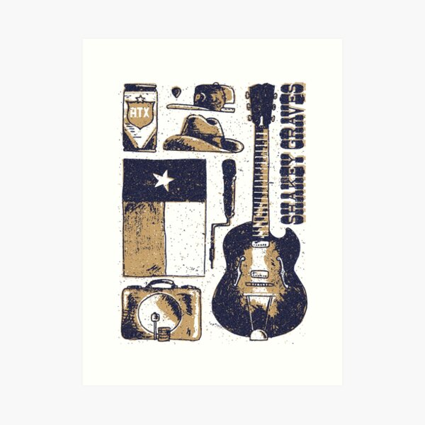 Shakey Graves Poster Art Print