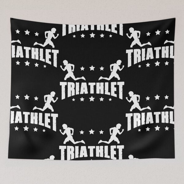 Item preview, Triathlete triathlete runner swimmer cyclist runner sport designed and sold by Mark Sukra.