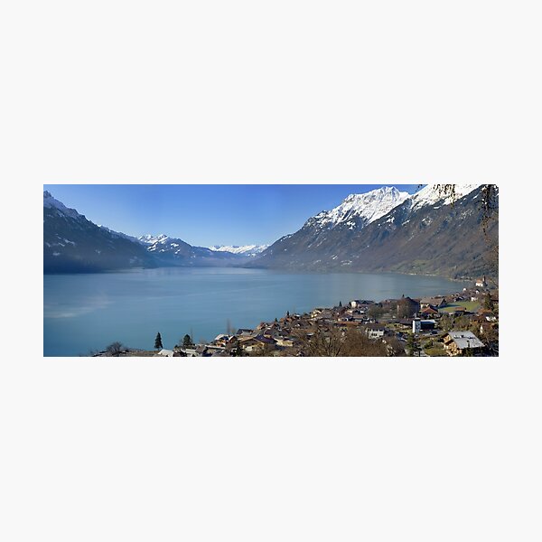 Lake Brienz, Brienz, Switzerland Photographic Print
