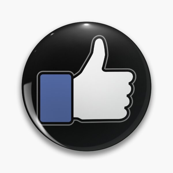 Thumbs up down up Pin