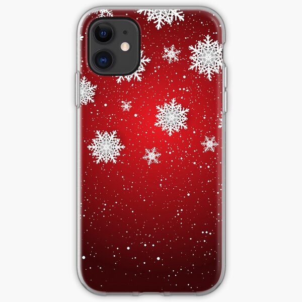 Snowflakes iPhone Soft Case