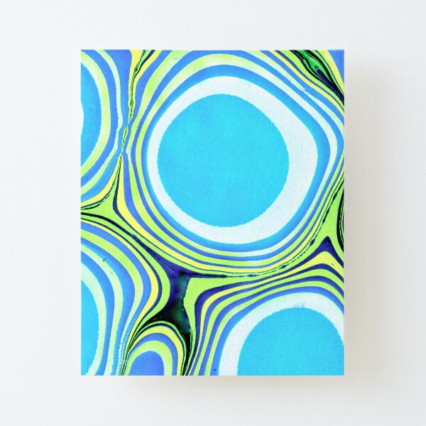 "Bubble Man" Canvas Mounted Print