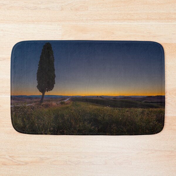 Item preview, Lone tree at dawn in a Tuscan Landscape designed and sold by AndrewJonesFoto.