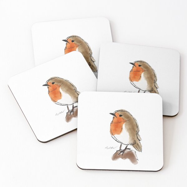 Item preview, European Robin Doodle designed and sold by tdoodles.