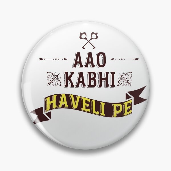 Item preview, AAO KABHI HAVELI PE Funny Meme Desi designed and sold by eufouria.
