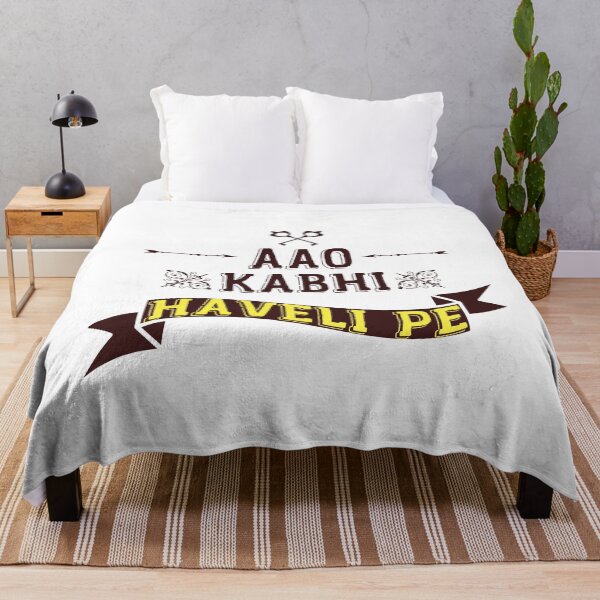 Item preview, AAO KABHI HAVELI PE Funny Meme Desi designed and sold by eufouria.