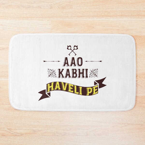 Item preview, AAO KABHI HAVELI PE Funny Meme Desi designed and sold by eufouria.