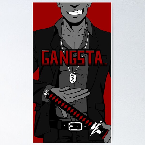 Item preview, Gangsta. Nic designed and sold by alienbrainwave.