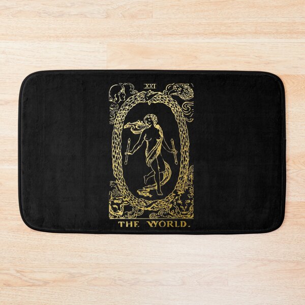 Item preview, Tarot Card The World Gold Deck  designed and sold by Michallandsberg.