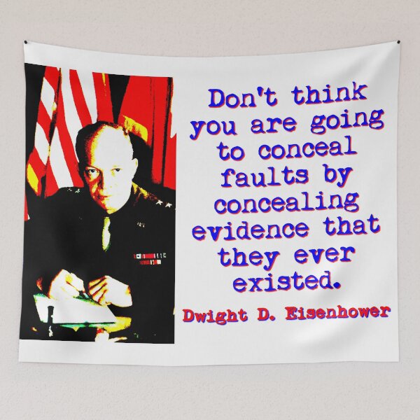 Item preview, Don't Think You Are Going - Dwight Eisenhower designed and sold by CrankyOldDude.