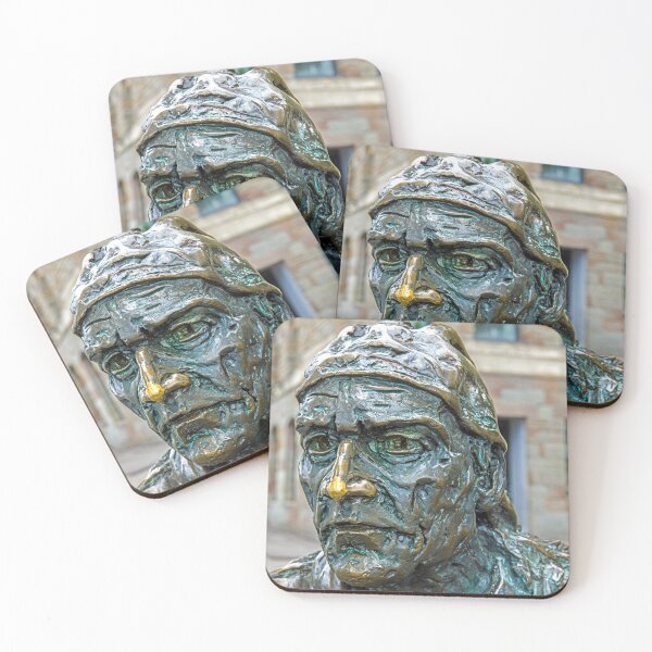 Item preview, Close up of head of John Cabot at Bristol Floating Harbour designed and sold by Cameranick.