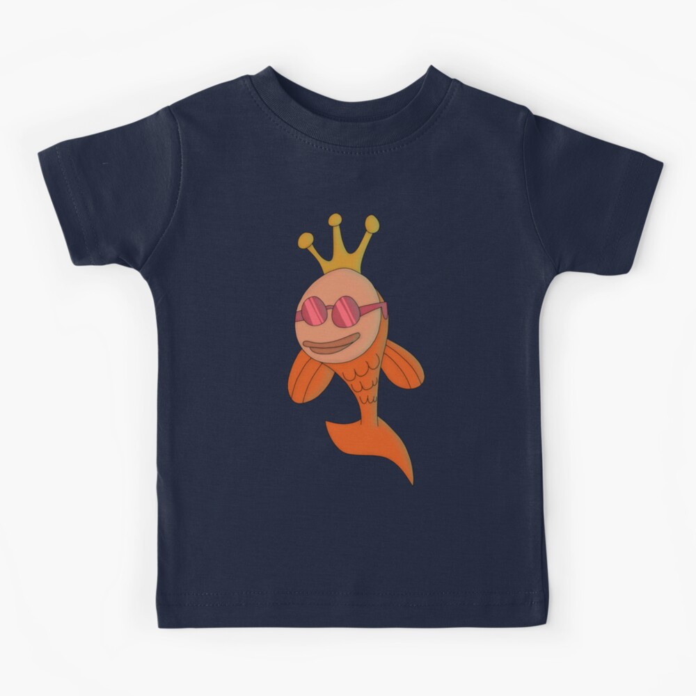 Fish King Kids T-Shirt for Sale by palaco210