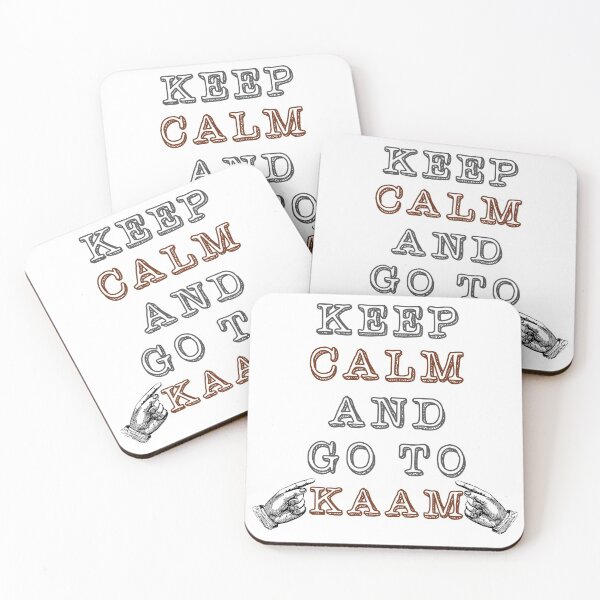 Item preview, Funny Desi KEEP CALM AND GO TO KAAM designed and sold by eufouria.
