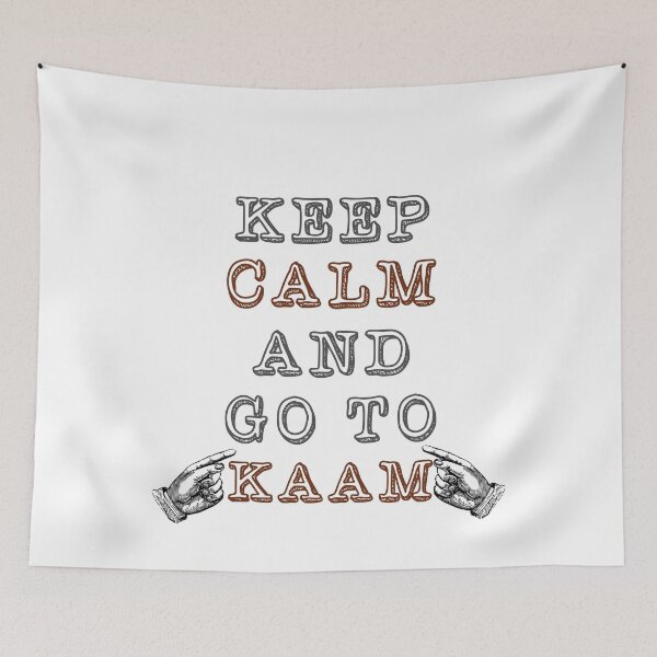 Item preview, Funny Desi KEEP CALM AND GO TO KAAM designed and sold by eufouria.