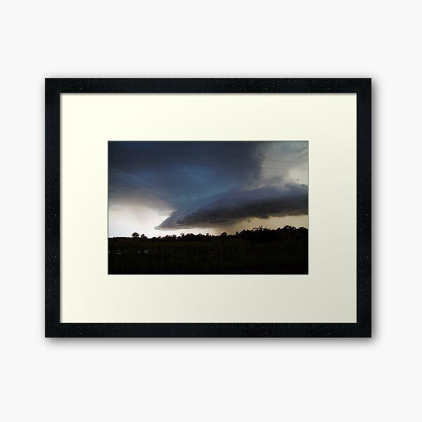 Nature's Fury Framed Art Print