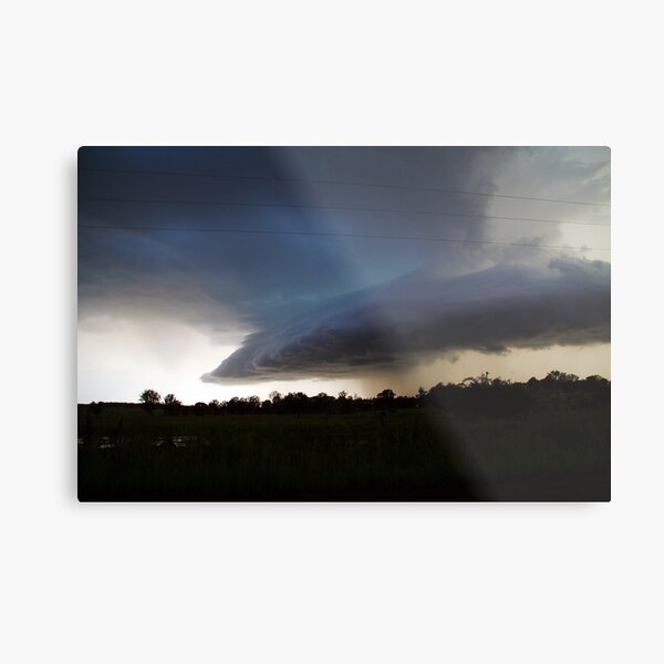 Nature's Fury Metal Print