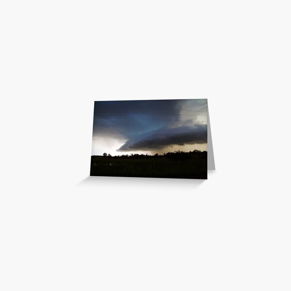 Nature's Fury Greeting Card