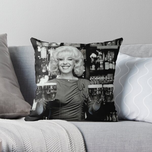 Bet lynch Throw Pillow