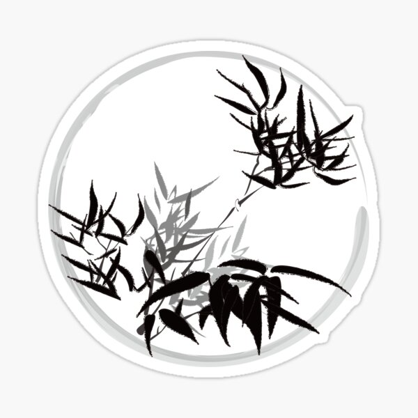 Bamboo v2 Sticker