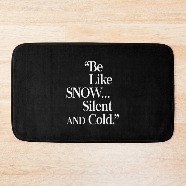 Item preview, Be like snow. Funny inspirational typography design designed and sold by Pameli.
