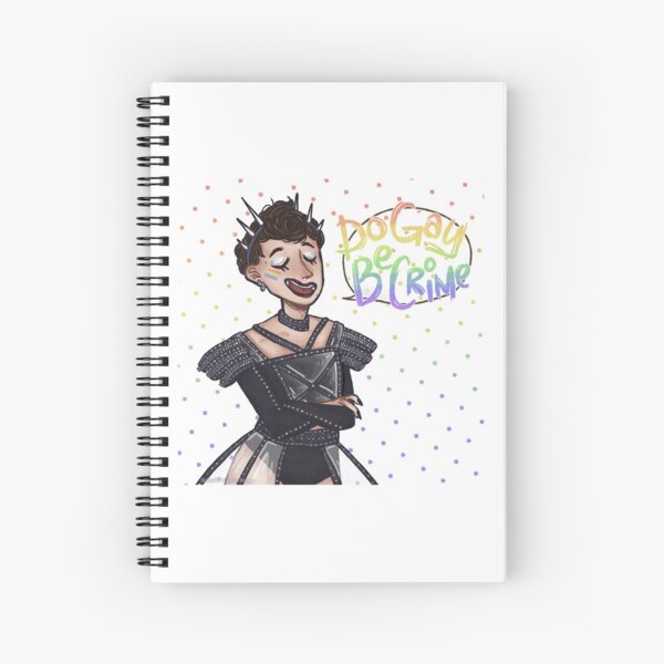 Karis Oka (5x5) Spiral Notebook