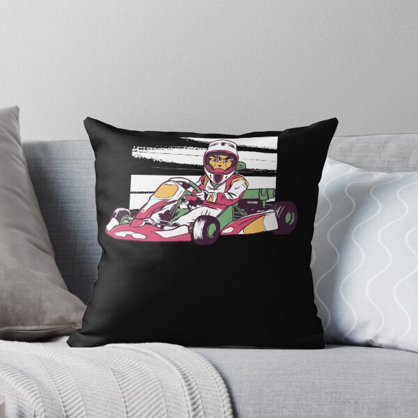 Item preview, Go-kart track karting kart driver cat kitty designed and sold by AaaleXX.
