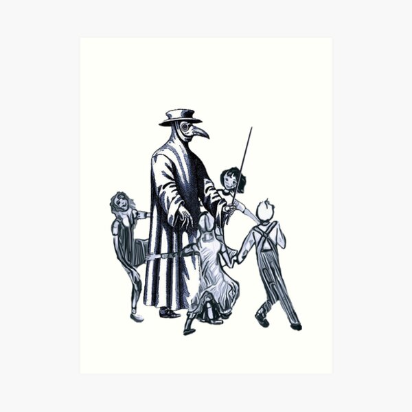 Party Like It's 1347 Again Art Print