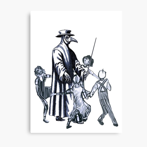 Party Like It's 1347 Again Metal Print