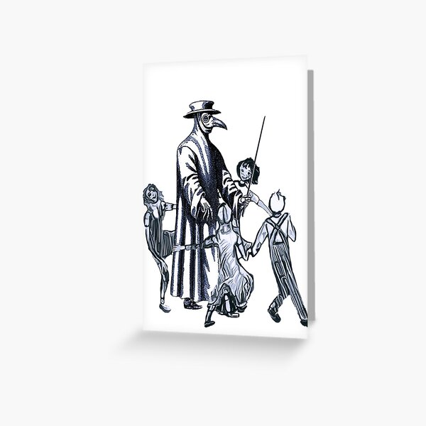 Party Like It's 1347 Again Greeting Card