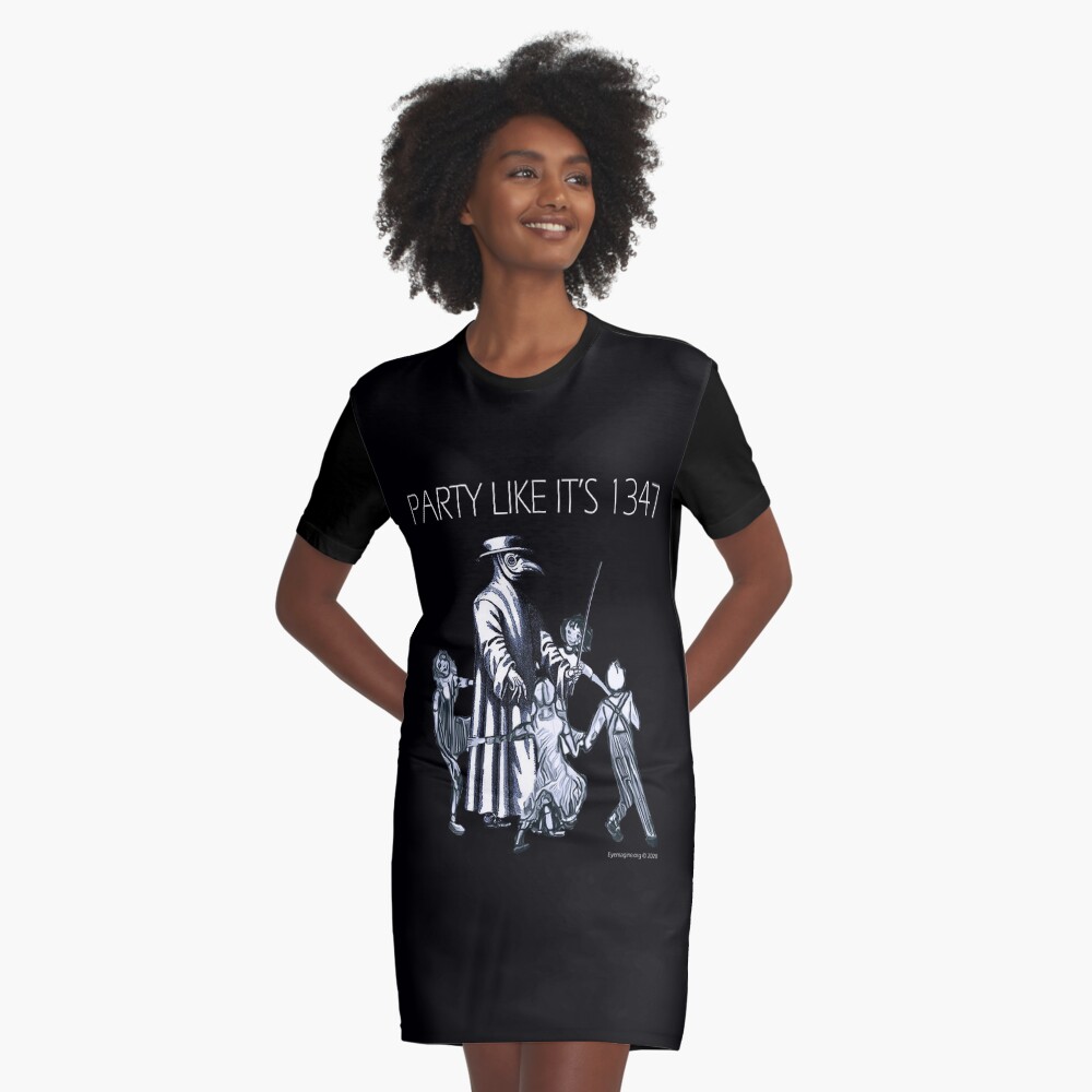 Item preview, Graphic T-Shirt Dress designed and sold by EyeMagined.