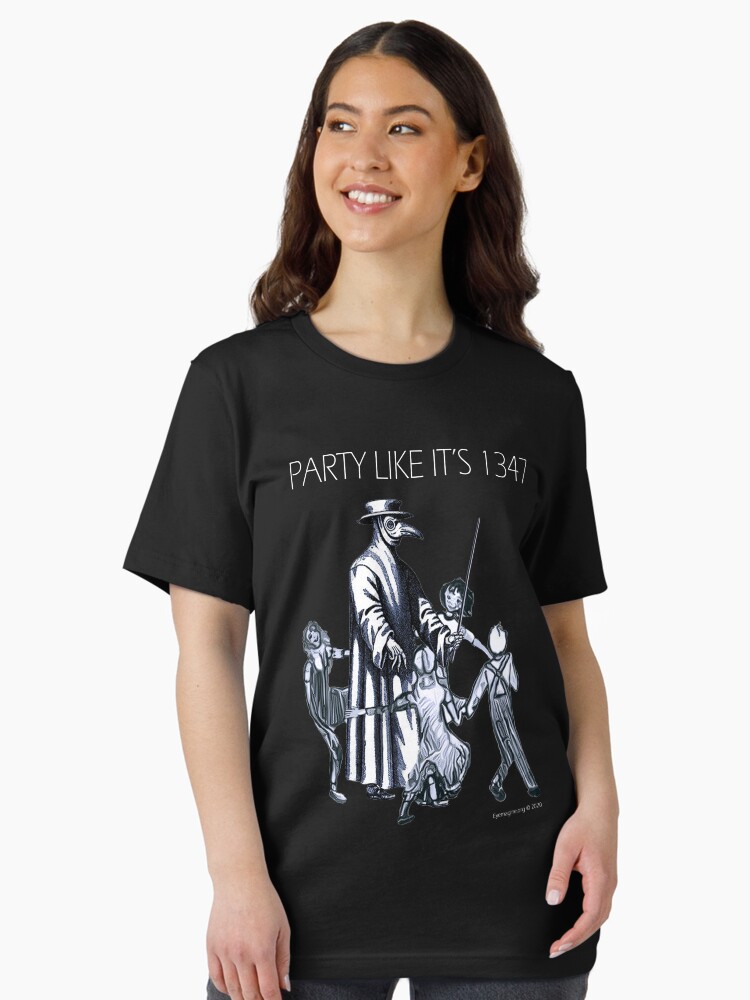 Thumbnail 2 of 7, Essential T-Shirt, Party Like It's 1347 Again designed and sold by EyeMagined.
