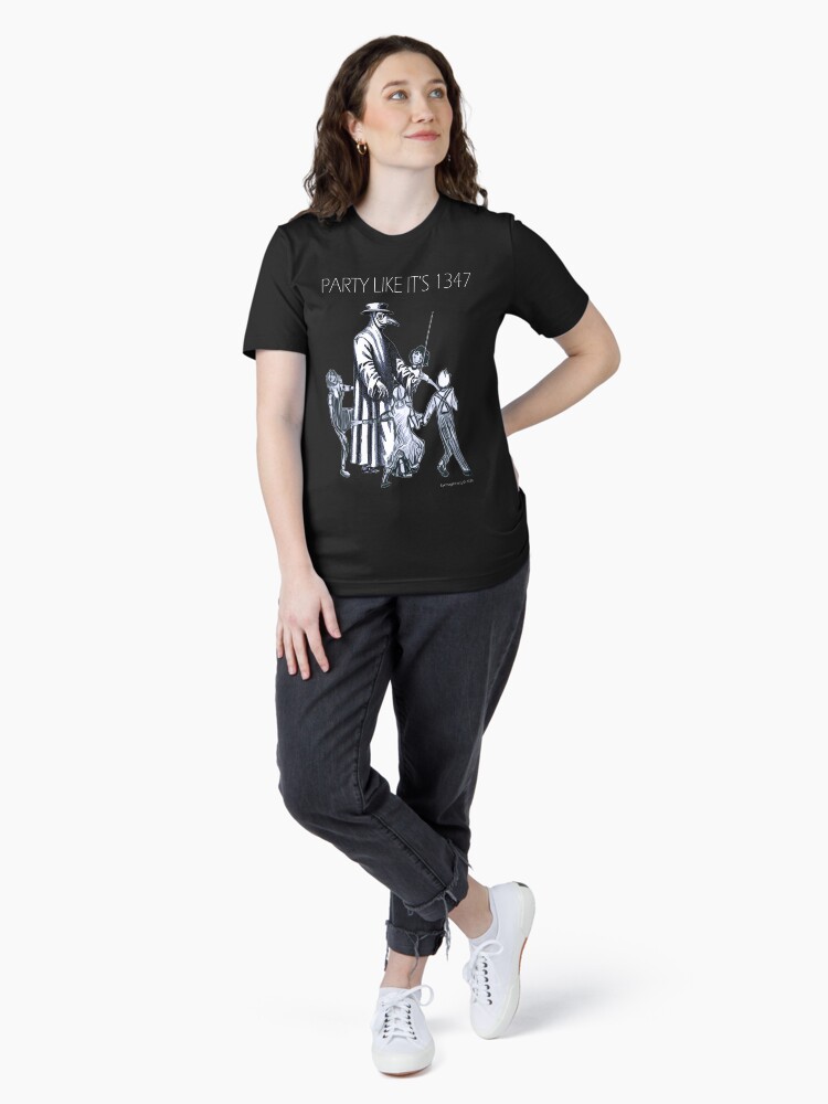 Thumbnail 4 of 7, Essential T-Shirt, Party Like It's 1347 Again designed and sold by EyeMagined.