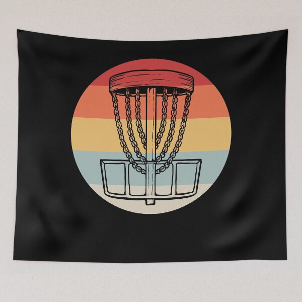Item preview, Disc Golf Basket Retro designed and sold by 4tomic.