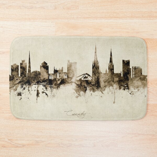 Item preview, Coventry England Skyline designed and sold by ArtPrints.