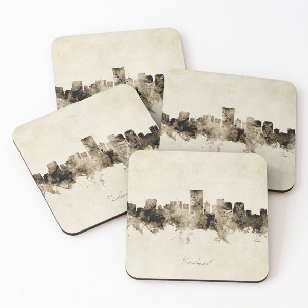 Item preview, Richmond Virginia Skyline designed and sold by ArtPrints.