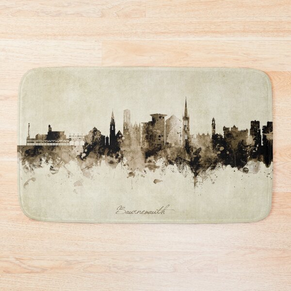 Item preview, Bournemouth England Skyline designed and sold by ArtPrints.