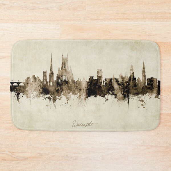 Item preview, Worcester England Skyline designed and sold by ArtPrints.
