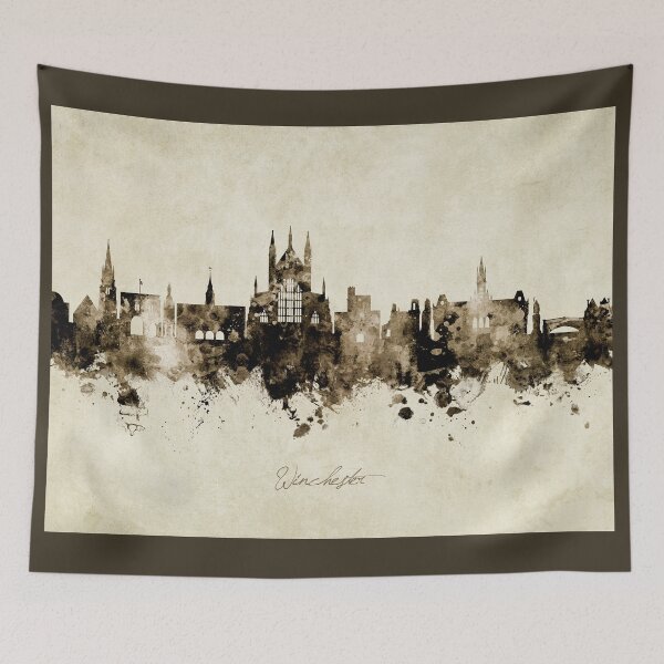 Item preview, Winchester England Skyline designed and sold by ArtPrints.